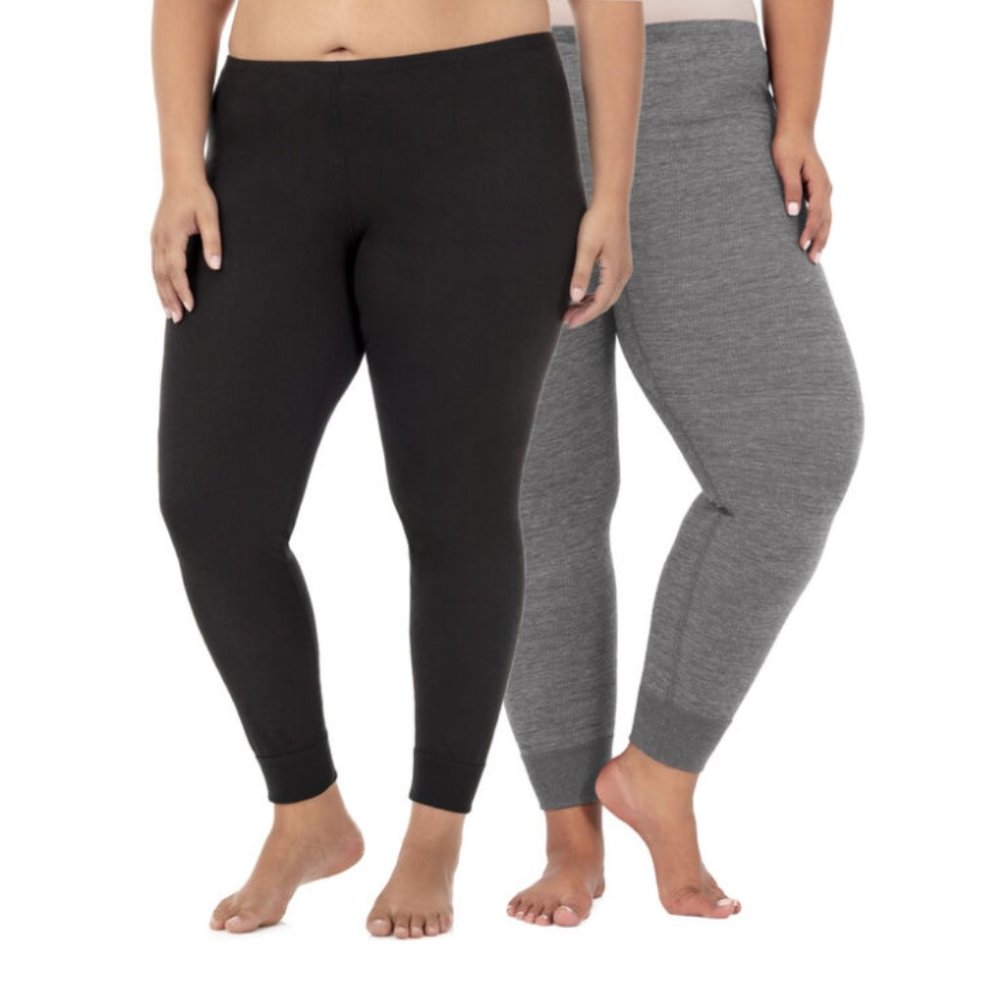 Fruit Of The Loom Women's Thermal Bottom, 2 Pack